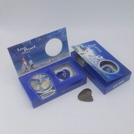 DIY  Amazing Love Wish Pearl Gift Oyster Pendant Necklace with Blue Color Box