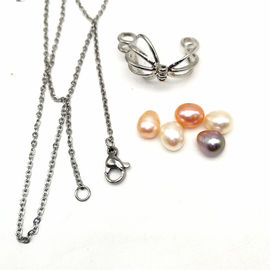 Amazing christmas day pearl jewelry -DIY 5 pearls jewelry kit-wish pearl gift set