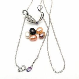 Amazing Birthday day pearl jewelry -DIY 5 pearls jewelry kit-wish pearl gift set