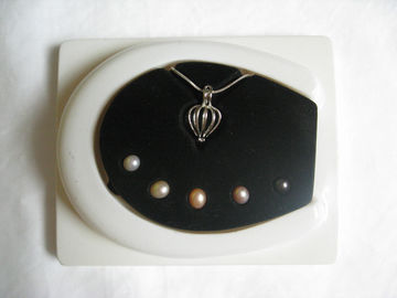 Great Holiday Gift Natural Love Pearl Pendant Necklace with 5 Colors Freshwater Pearl