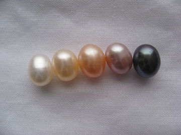 Great Holiday Gift Natural Love Pearl Pendant Necklace with 5 Colors Freshwater Pearl