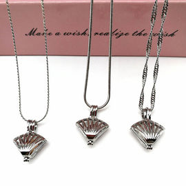 Locket Pearl Cage Pendant Essential Oil Diffuser Jewelry Making Accessories DIY Necklace For Unisex Gift