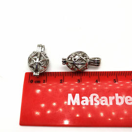 Jewelry Making Oyster Pearl Cage Bead and Essential Oil Diffuser DIY Locket Pendant