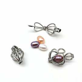 Love and Wish Pearl Cage Pendant Jewelry Making Essential Oil Diffuser DIY Hollow Pendant