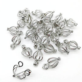 Love and Wish Pearl Cage Pendant Jewelry Making Essential Oil Diffuser DIY Hollow Pendant