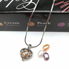 Love Best Wish Necklace Pearl Necklace Oyster Drop Pendant  Jewelry Making