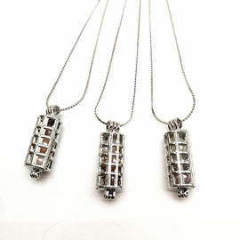 DIY Fashion Natural Freshwater Pearl Bead Cage Pendant Necklace for Girls and women