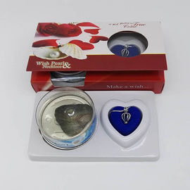 Nature Freshwater Pearl English Version Wish Pearl Necklace Gift Box Sets