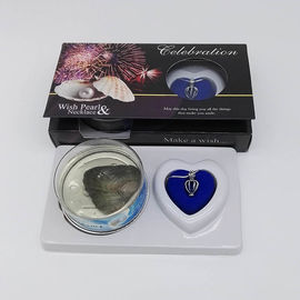 DIY Creative  Wish Pearl Necklace Kit with Pendant Cage suitable for Monther's Day Gift