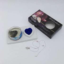 DIY Creative  Wish Pearl Necklace Kit with Pendant Cage suitable for Monther's Day Gift