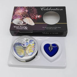 DIY Creative  Wish Pearl Necklace Kit with Pendant Cage suitable for Monther's Day Gift