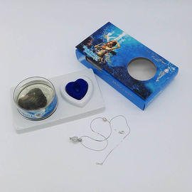 DIY Wish Pearl Necklace Gift Box With Mermaid Design suitable for sending girl friend