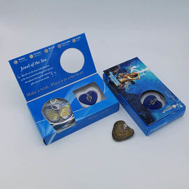 DIY Wish Pearl Necklace Gift Box With Mermaid Design suitable for sending girl friend