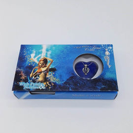 DIY Wish Pearl Necklace Gift Box With Mermaid Design suitable for sending girl friend