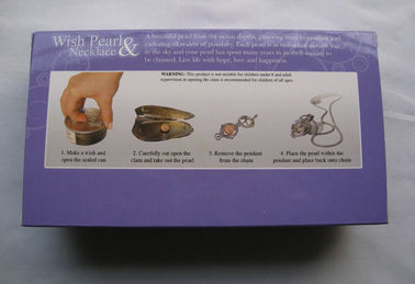 Creative  Wish Pearl Necklace Kit with Pendant Cage suitable for Birthday Gift