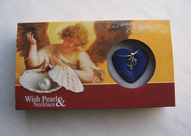 Amazing Love Wish Pearl Gift Jewelry set Necklace Kit with Pendant Cage for women
