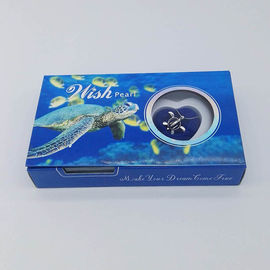 DIY Fashion Wish Pearl Necklace Ananda Gift Box Sets with Turtle Cage Pendant for Holiday Gift