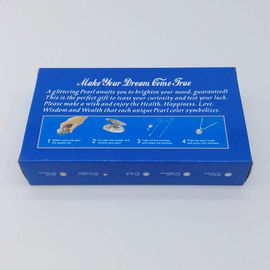 DIY Fashion Wish Pearl Necklace Ananda Gift Box Sets with Turtle Cage Pendant for Holiday Gift