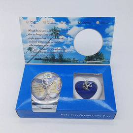 DIY Wish Pearls Necklace Gift Box Jewelry Set with Fish Cage Pendant for Birthday Gift