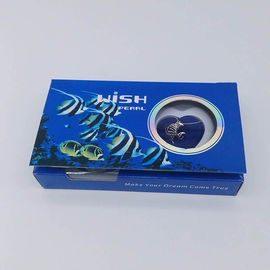 DIY Wish Pearls Necklace Gift Box Jewelry Set with Fish Cage Pendant for Birthday Gift