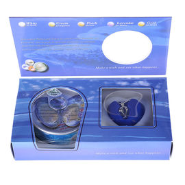 Freshwater Pearl Gift Set With Neckalce And Double Dolphin  Shape Cage Pendant