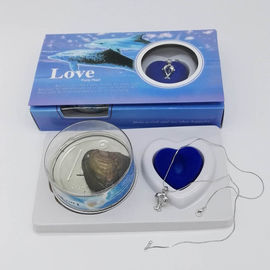 Freshwater Pearl Gift Set With Neckalce And Double Dolphin  Shape Cage Pendant