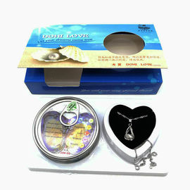 Prefect Jewelry Gift Love Pearl and Wish Pearl Gift Set With Neckalce and Drop Cage Pendant