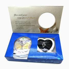 Prefect Jewelry Gift Love Pearl and Wish Pearl Gift Set With Neckalce and Drop Cage Pendant