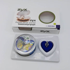 Custom Color Box  Love Pearl Gift Box With Neckalce and Drop Cage Pendant for Women's Gift