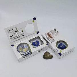 Custom Color Box  Love Pearl Gift Box With Neckalce and Drop Cage Pendant for Women's Gift