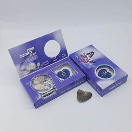 Custom Color Box  Love Pearl Necklace Gift Box With Fashion Cage Pendant for Birthday or Holiday Gift