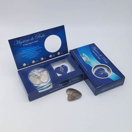 Custom Color Box  Natural Love Pearl Necklace Gift Box With Fashion Cage Pendant sending to Wife,Girl Friend,Mother ect