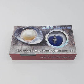 Custom Color Box  Natural Love Pearl Necklace Gift Box With can Open Cage Pendant sending to Wife,Girl Friend,Mother ect