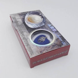 Custom Color Box  Natural Love Pearl Necklace Gift Box With can Open Cage Pendant sending to Wife,Girl Friend,Mother ect