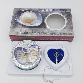 Custom Color Box Love Pearl Necklace Gift Box With can Open Cage Pendant sending to everybody