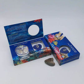 Custom Color Box  DIY Wish Pearl Necklace Gift Box With Fashion Cage Pendant sending to Everybody