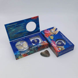 Natural Love Pearl Necklace Gift Box With can Open Cage Pendant sending to Women with Custom Color Box