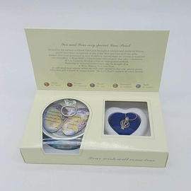 Custom Color Box  Love Pearl Necklace Gift Box With Fashion Cage Pendant for Birthday or Holiday Gift