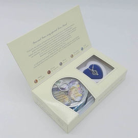 Custom Color Box  Love Pearl Necklace Gift Box With Fashion Cage Pendant for Birthday or Holiday Gift