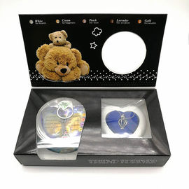 Friend Series Color Box Love Pearl Necklace Gift Box With Fashion Cage Pendant for Promotion Gift
