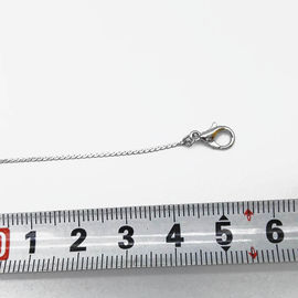 Love Pearl Silver Plated Copper Chain for DIY Jewelry Necklace Accessories
