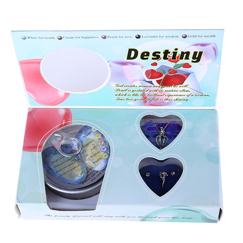 Love Pearl Gift Sets Including Earrings and Ring and Necklace for women gift